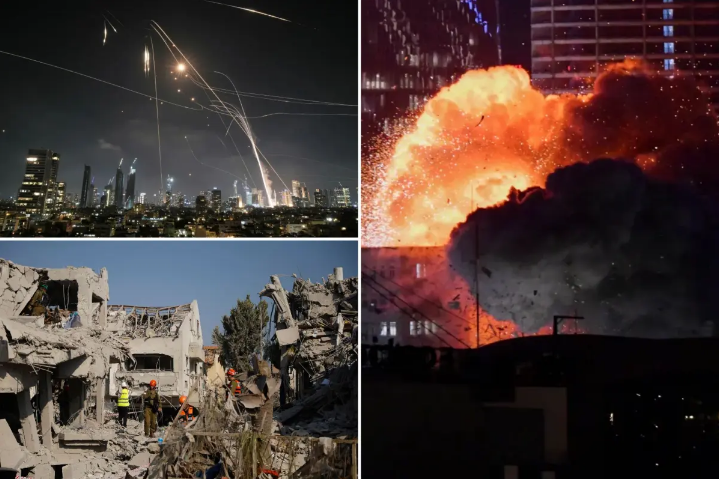 As Israel and Iran trade lethal missile strikes, Jerusalem is rocked by explosions.