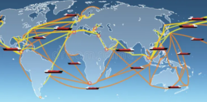 global shipping routes