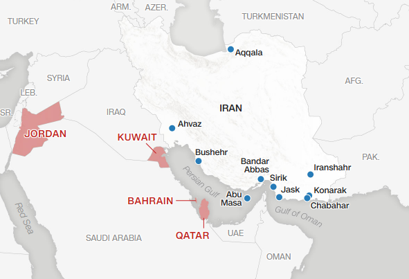 Middle East strikes
