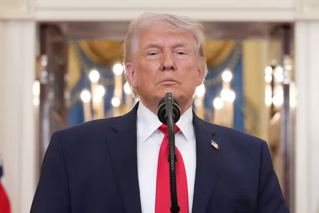 Trump says
